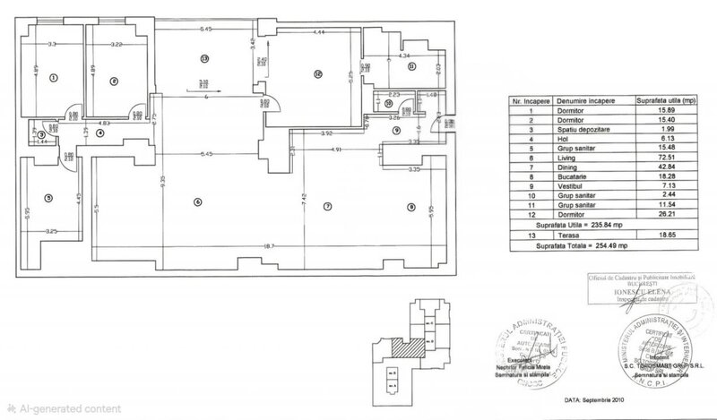 UpGround, 0% comision, penthouse 254 mp, living 116 mp.